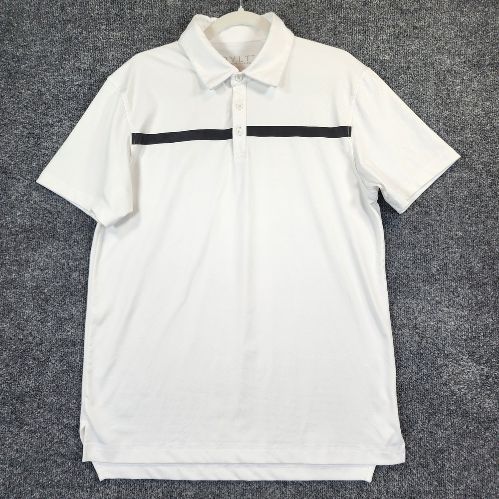 BYLT Premium Basics Mens Golfcore Athleisure Performance Polo Shirt Size M